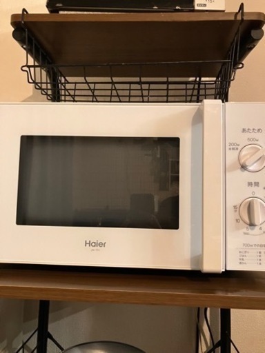 お話中。家電 キッチン家電 電子レンジ　2018年製ハイアール