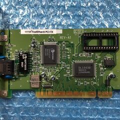 LANカード corega FastEther II PCI-TX【動作品】の画像