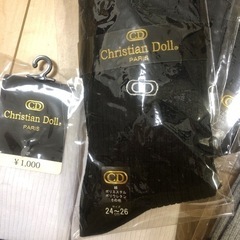 クリスチャン・ドール/リブソックス 紳士刺繍靴下 10足セットの画像