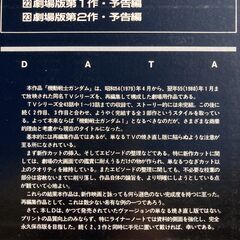 ☆LD/機動戦士ガンダムMOBILE SUIT GUNDAM THE MOVIE ◆君は生き延びることができるのかの画像