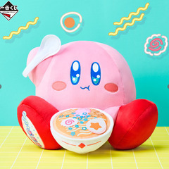 ②一番くじ 『星のカービィ』 らあめん カービィぬいぐるみの画像