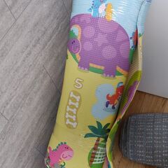 PVC - Dwinguler もちもちクッションプレイマット 防水 Dino Sportsの画像