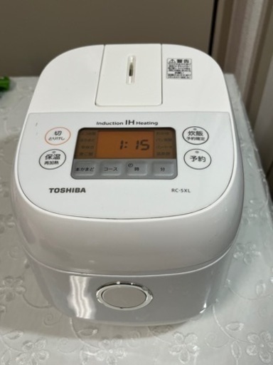 TOSHIBA IHジャー炊飯器 RC-5XL 3合炊き