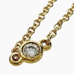 【TIFFANY&Co./ティファニー】 ダイヤモンド推定 0.05ct ブレスレット バイザヤード K18ゴールド 18金 0.9g 15.5cm レディース【中古】【真子質店】【BL】【MaMiMo】の画像
