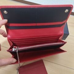 新品　プラダ 長財布 レディース PRADA レッド