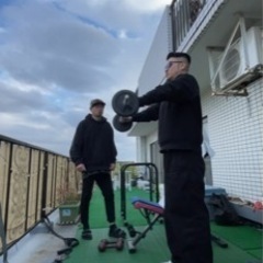 TKda黒ぶちさんが対面トレーニングにきてくれましたの画像