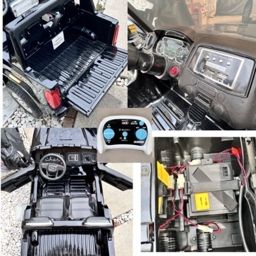 2人乗り　電動乗用　ラジコンカー　GMC