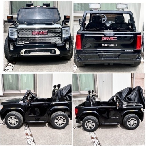 2人乗り　電動乗用　ラジコンカー　GMC