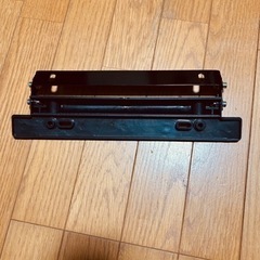 ナンバーフレーム　角度調整可能　カーボン調の画像