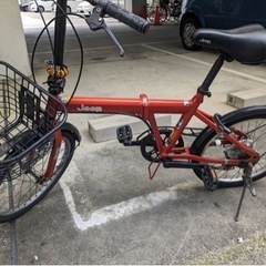 自転車 折りたたみ自転車の画像