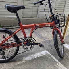 自転車 折りたたみ自転車の画像