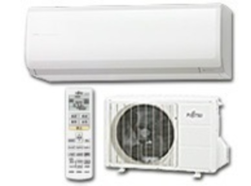 富士通　ノクリア　省エネエアコン　自動お掃除機能付き　標準取付費込み