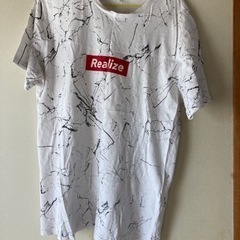服/ファッション Tシャツ メンズ　白色　LLサイズ