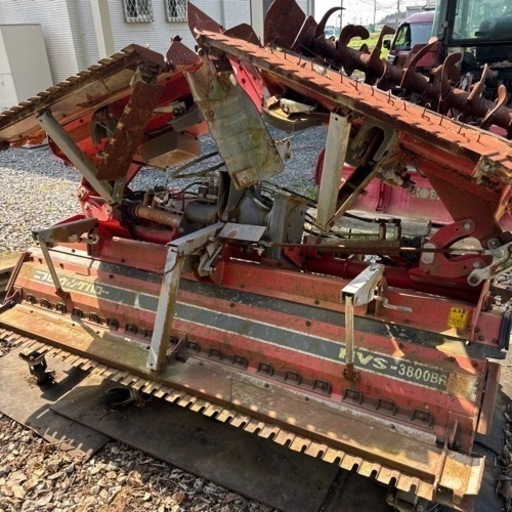 【引き取り限定‼︎早い者勝ち‼︎】ニプロ ウイングハロー HVS-3800BRトラクター 耕運機