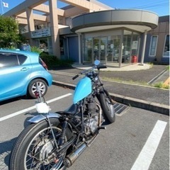 SR400フルカスタム ホバー カフェ チョッパーの画像