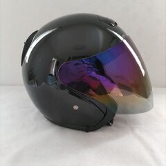 ヘルメット　ブルーミラーシールド Mサイズ 透明シールド付の画像