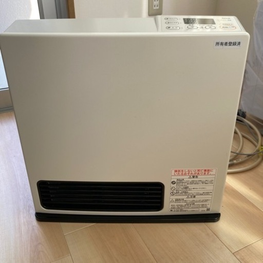 【美品】リンナイ　ガスファンヒーター