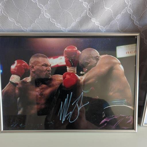 家宝売り出し！世界7枚限定　マイク・タイソン　直筆サインカード 家宝売り出し！世界7枚限定 マイク・タイソン 直筆サインカード マイク