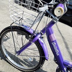 自転車　22 女の子の画像