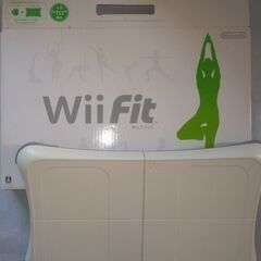 ニンテンドー（株）ニンテンドーゲーム機WiiとＷiifitバランスボードのセットの画像