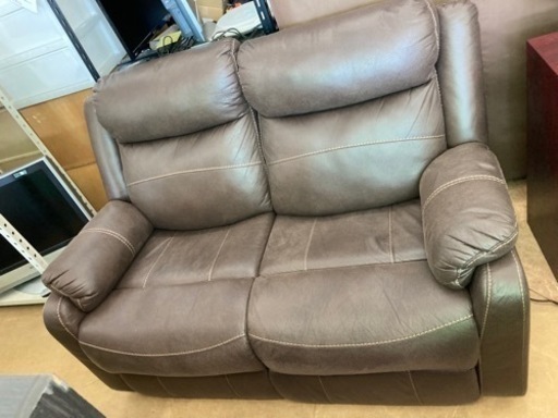 2人掛け電動ソファ　　リサイクルショップ宮崎屋　佐土原店　24.4.14F