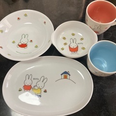 ミッフィー　マグカップ　食器 プレートの画像
