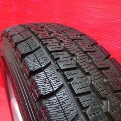 スズキ エブリィ純正12インチホイール 4本 4J 4H 100 DUNLOP WINTER MAXX 145R12 6PR LT スタッドレスタイヤ キャリィ 軽トラ 軽バンの画像