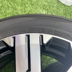 三菱デリカD5 純正タイヤ、ホイール4本セット(ナット付)