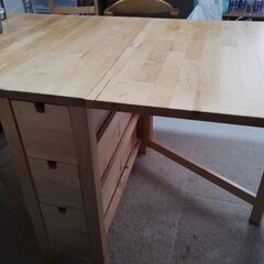IKEA折り畳みテーブル（中古）