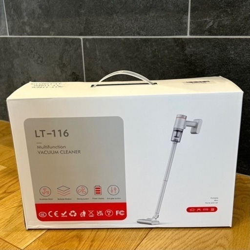 新品未使用 超軽量16000Pa強力吸引【LEDコードレスクリーナー】掃除機 乾湿両用 ハンディ③