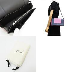 【CELINE】セリーヌ フレーム ミディアム バッグ ブラック CELINE/セリーヌ】 ミディアム フレーム ショルダーバッグ