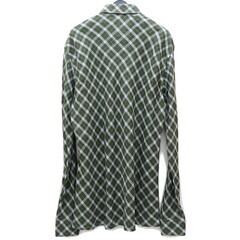 【HERMES/エルメス】 チェック柄 長袖シャツ 麻 マルチカラー メンズ【中古】【真子質店】【GD】【ISMi】