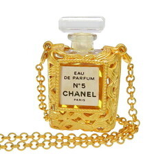 【CHANEL/シャネル】 No5 香水ボトル ネックレス GP...
