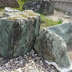 庭石④　緑色の画像