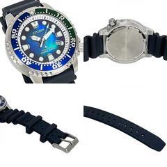 【CITIZEN/シチズン】 BN0166-01L  プロマスター UNITE with BLUE 世界7000本限定モデル　エコドライブ 腕時計 ステンレススチール/ウレタン ソーラー ネイビー文字盤 メンズ【中古】【真子質店】【GD】【DMiD】の画像