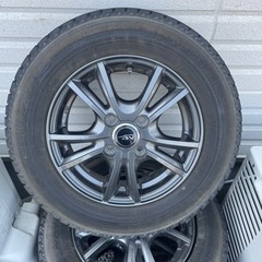 13インチ　タイヤホイール４本 １本パンクしてます。