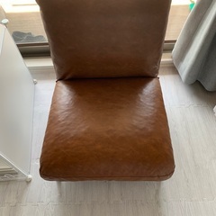 1人掛　ソファ　座椅子　2脚の画像