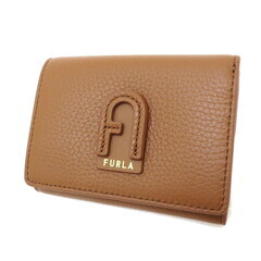 【Furla/フルラ】 Wホック 三つ折り財布 レザー ブラウン レディース【中古】【真子質店】【GD】【Mox】