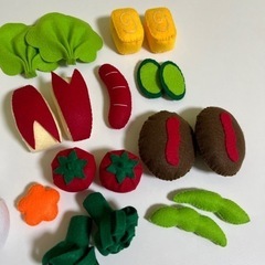 フェルトおままごと おべんとうセットの画像