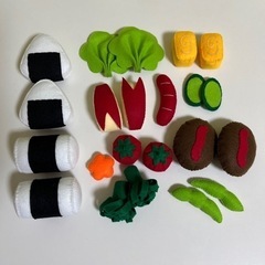 フェルトおままごと おべんとうセットの画像