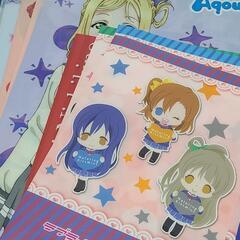 ラブライブ トランプ ノート クリアファイルまとめ売りの画像