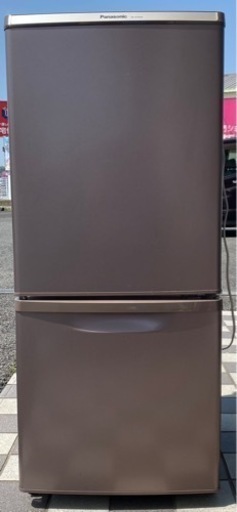 【動作品】Panasonic パナソニック 冷蔵庫 冷凍庫 2ドア 138L  NR-B149W-T 2017年製 ノンフロン冷凍冷蔵庫