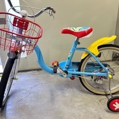 ミッキーマウス自転車18インチの画像