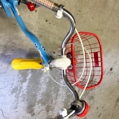 ミッキーマウス自転車18インチの画像