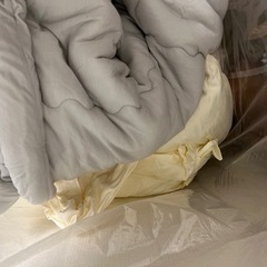 布団枕掛け布団の画像
