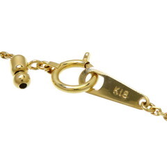 中古美品K18天然ダイヤモンドゴールドネックレス保証書付き 質屋かんてい局オンラインショップ / 細畑店 K18 ダイヤモンド D0.07ct