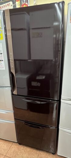 5/3 値下げオススメ品375L冷蔵庫 HITACHI 日立R-K380HV 2017年式2261