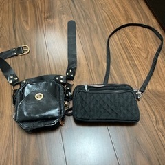バッグ2つあげます