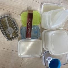 差し上げます！タッパー