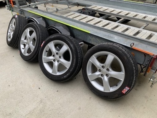 16インチ　タイヤ　ホイール　スバル　レガシィ　インプレッサ　純正ホイール